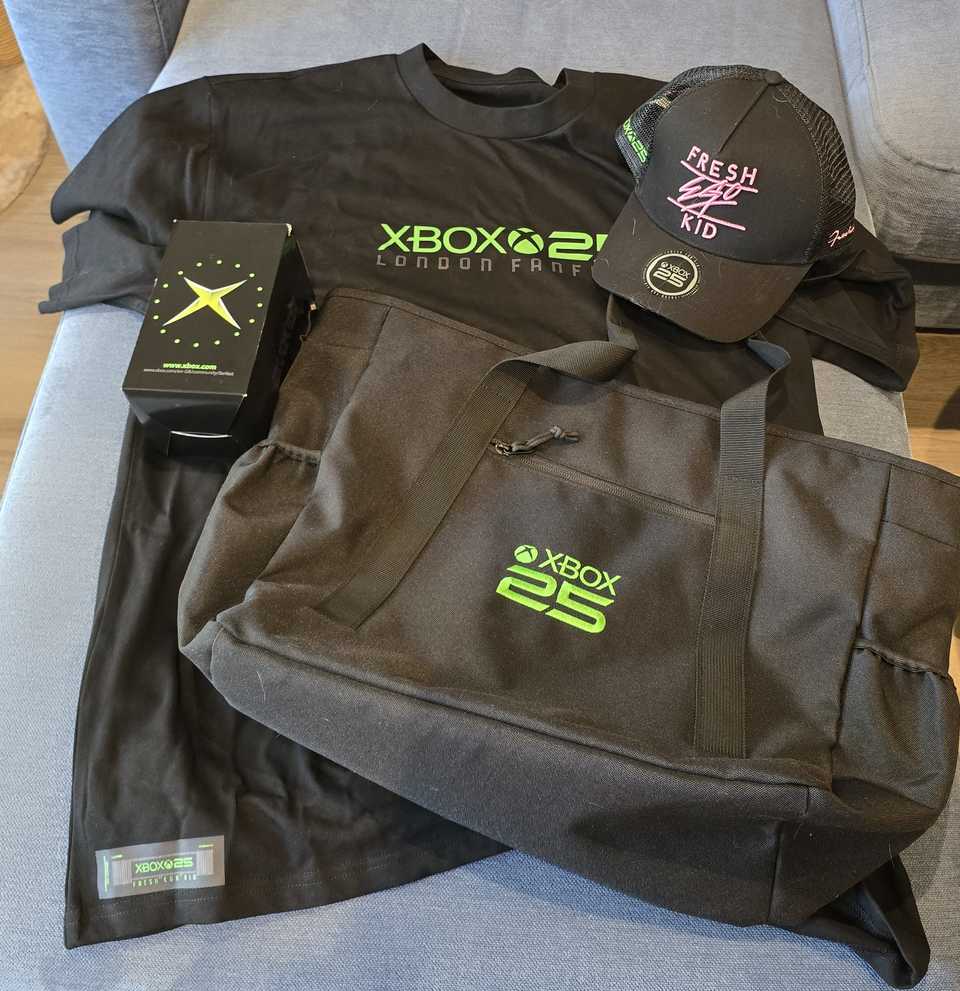 The Xbox FanFest London swag haul
